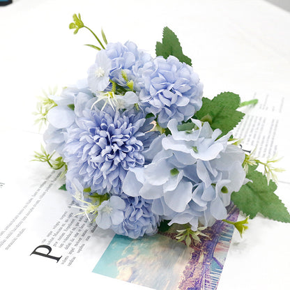 Букет из 5 шелковых цветов