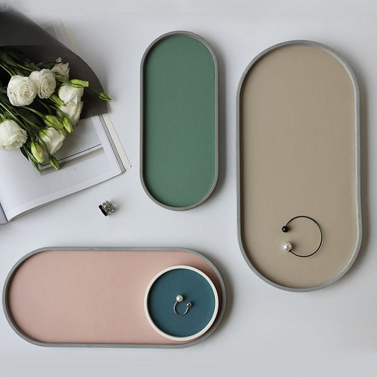 Изготовленный на заказ поднос для цемента/терраццо