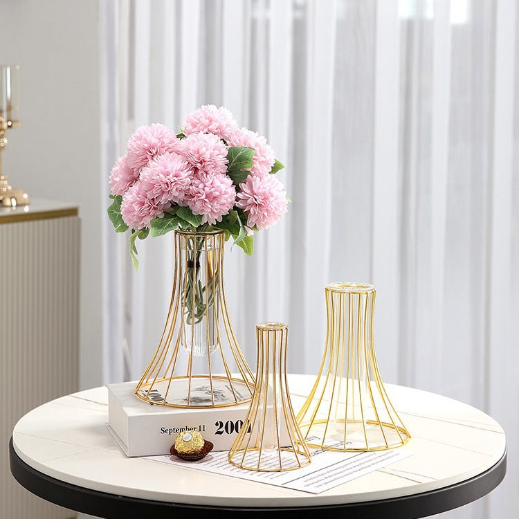 Metala Vitra Vazo Hidroponia Ujo