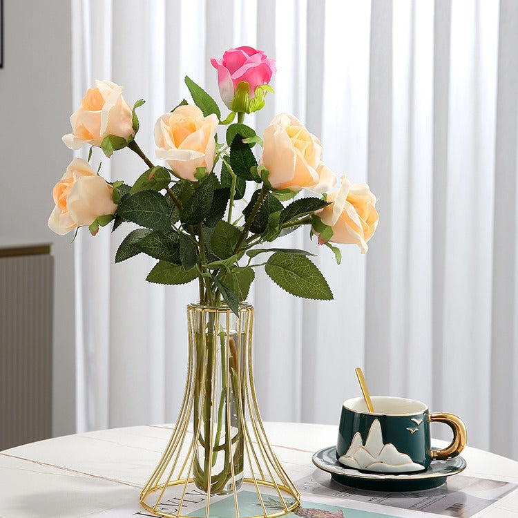 Metala Vitra Vazo Hidroponia Ujo