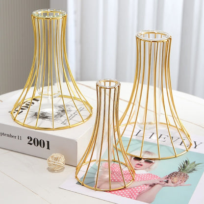 Metala Vitra Vazo Hidroponia Ujo