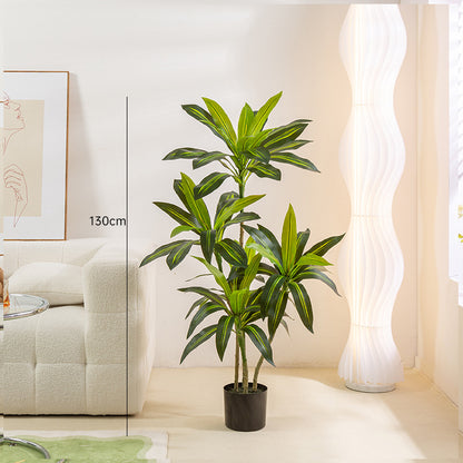 Simulated Green Plant Brazilian Wood Potted Indoor Tree Decoration