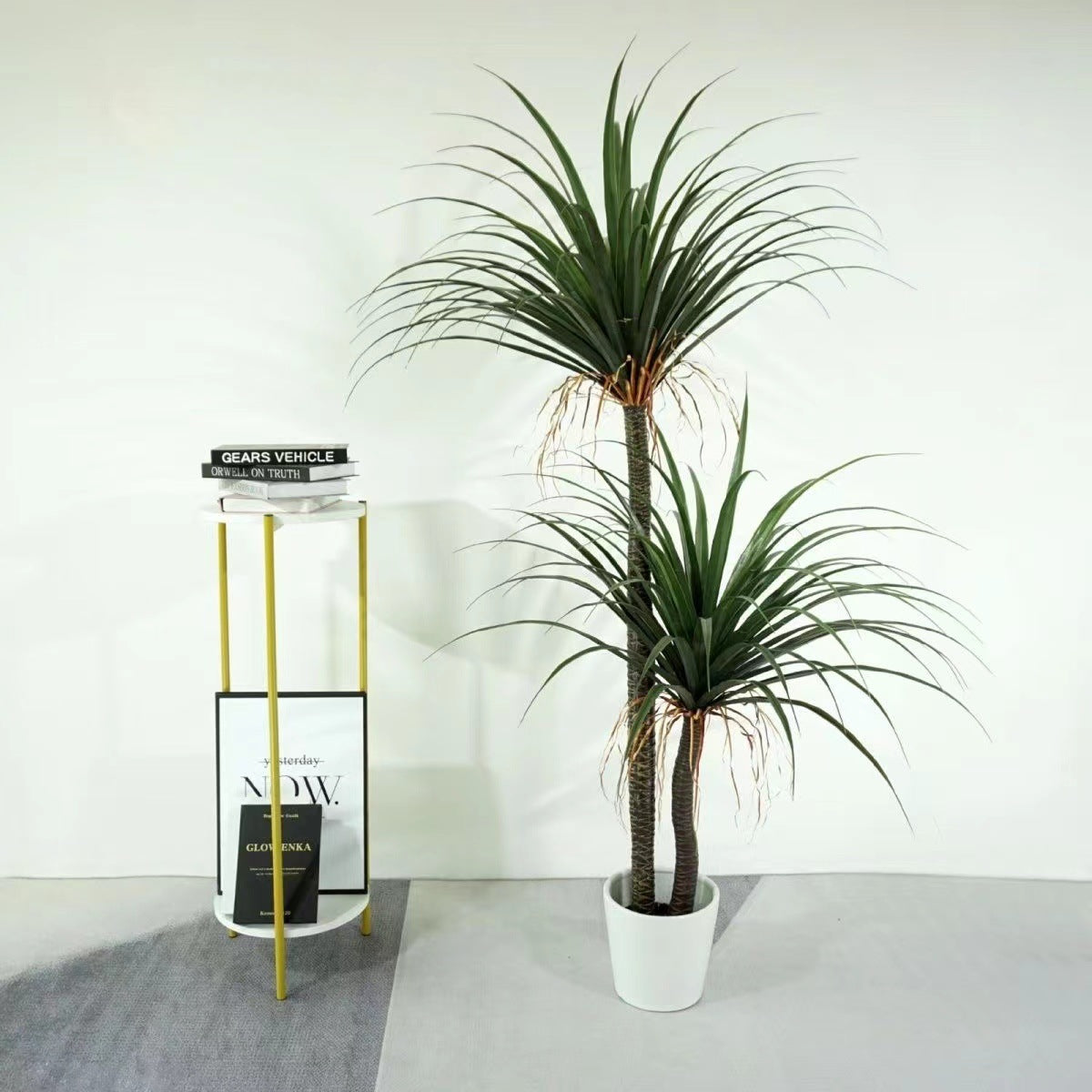 Имитация растения «Кровь дракона», дерево в горшке, украшение для помещения