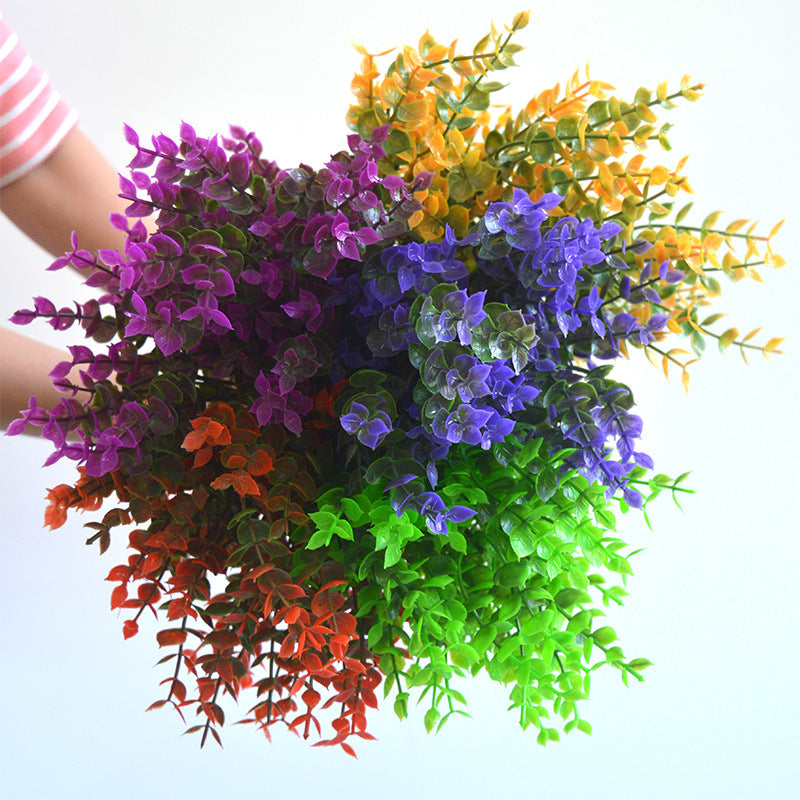 Simulated Plant Eucalyptus Potted Plant