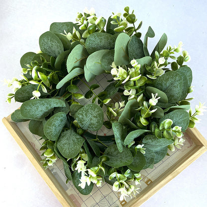 Artificial Eucalyptus Leaf Wreath