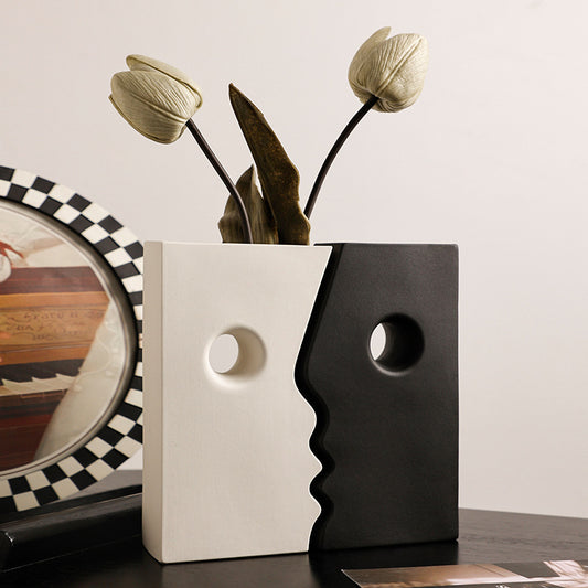 Facial Ceramic Vase