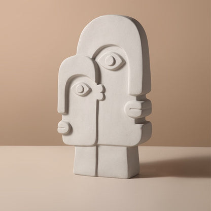 Ceramika Vizaĝo Forma Embriovazo