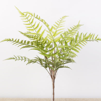 Simulated Green Plant Fern Potted Plant