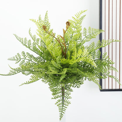 Simulated Green Plant Fern Potted Plant