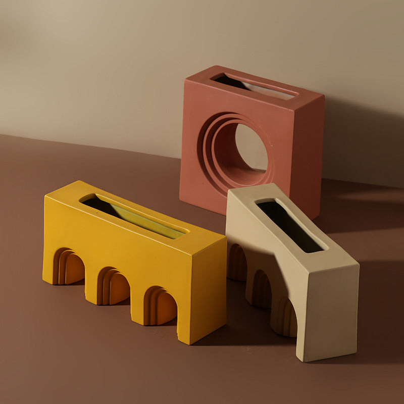 Geometria Arta Dezajno Ceramika Vazo