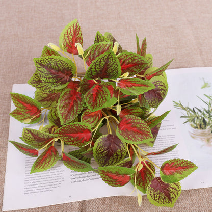 Simulated Leaf Plant Wall Decoration