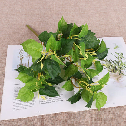 Simulated Leaf Plant Wall Decoration