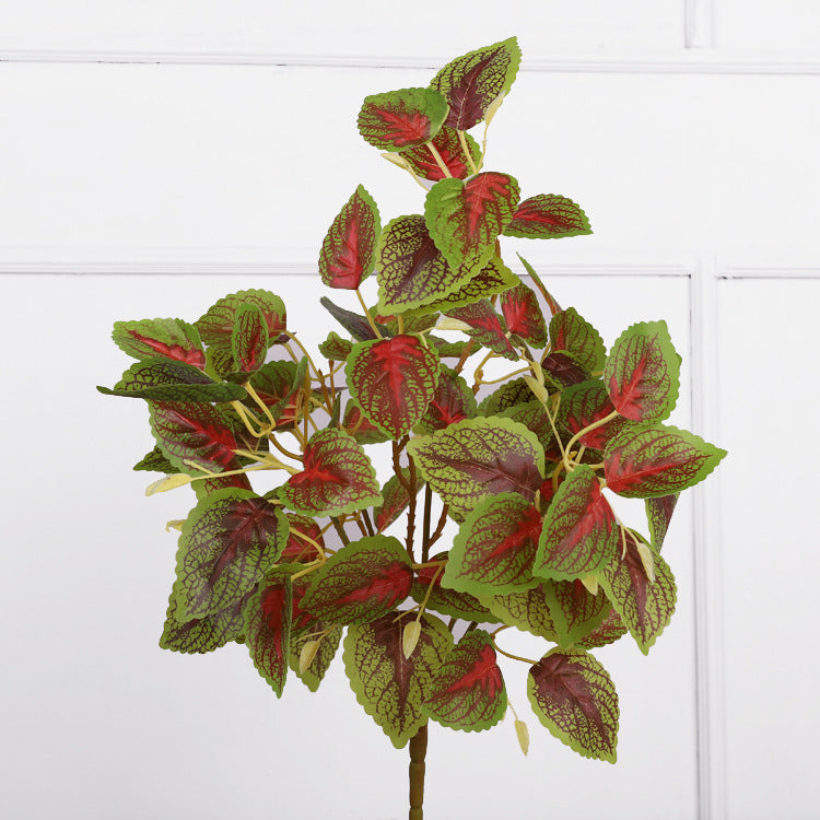 Simulated Leaf Plant Wall Decoration