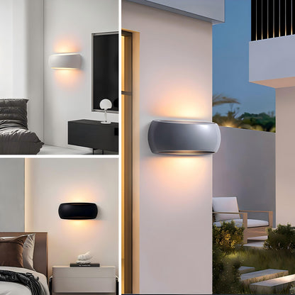 Красивый уникальный настенный светильник из гипса 