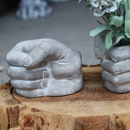 Садоводческие пальмовые цветочные горшки Поделки из цемента