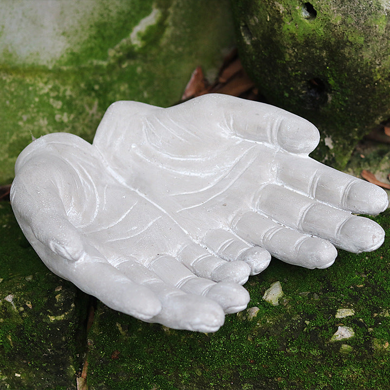 Садоводческие пальмовые цветочные горшки Поделки из цемента