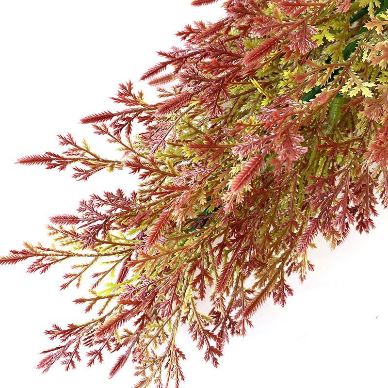 Simulated Christmas Small Pine Cypress Potted Plant