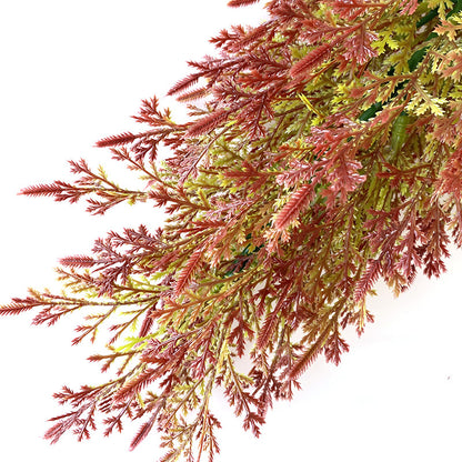 Simulated Christmas Small Pine Cypress Potted Plant