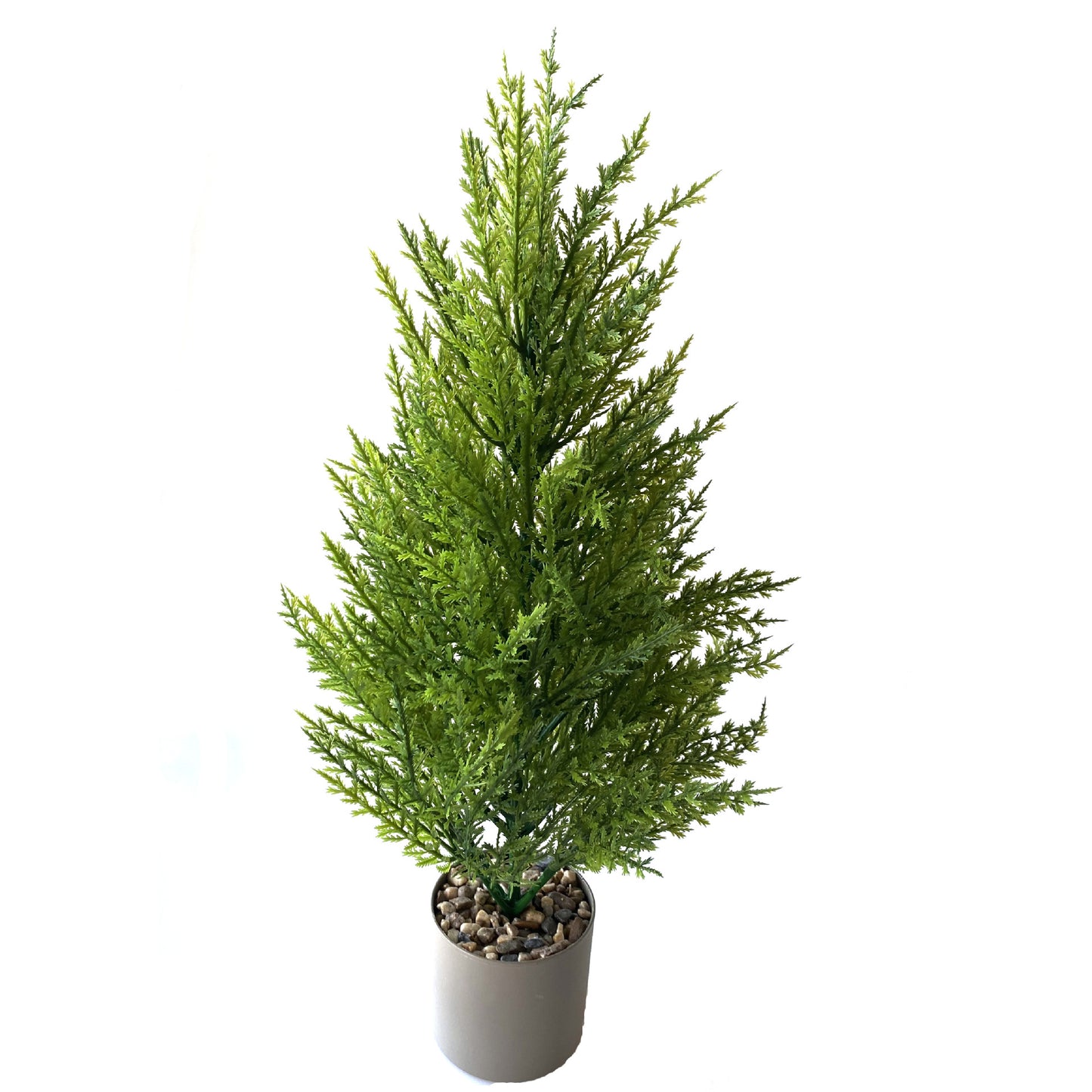 Simulated Christmas Small Pine Cypress Potted Plant