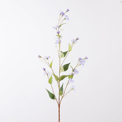 Simulated Snowy Willow Flower Single Branch Artificial Vine