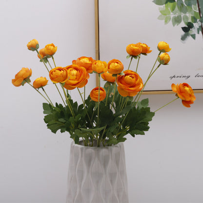 Beautiful Bloom Simulated Lulian Ornament with 4 Heads