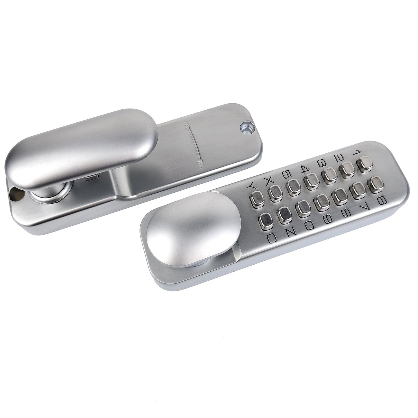 Ununura Riglilo Mortise Puŝbutono Pasvorta Ŝlosilo