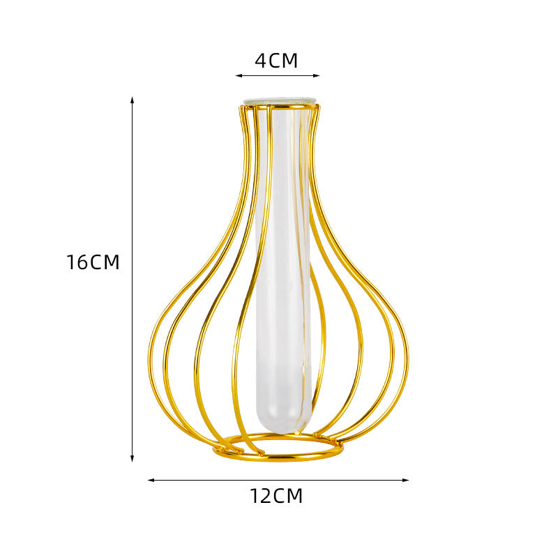 Glass Test Tube Vase