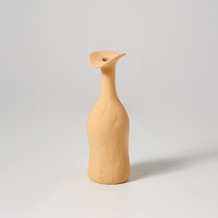 Art Ceramic Ornaments Plain Embryo Vases