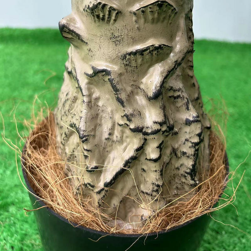 Simulita Kokosa Arbo Ornamaj Potitaj Grandaj Plantoj