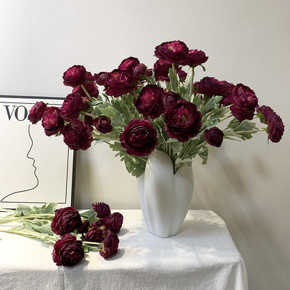 Hejma Dekoracio Peonio Artefarita Floro 51cm