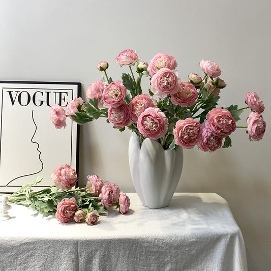 Home Decoration Peony Artificial Flower 51cm