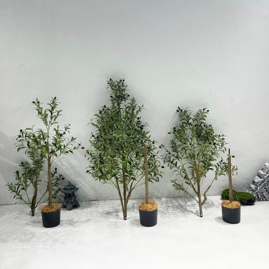 Artificial Olive Tree With Fruit Potting