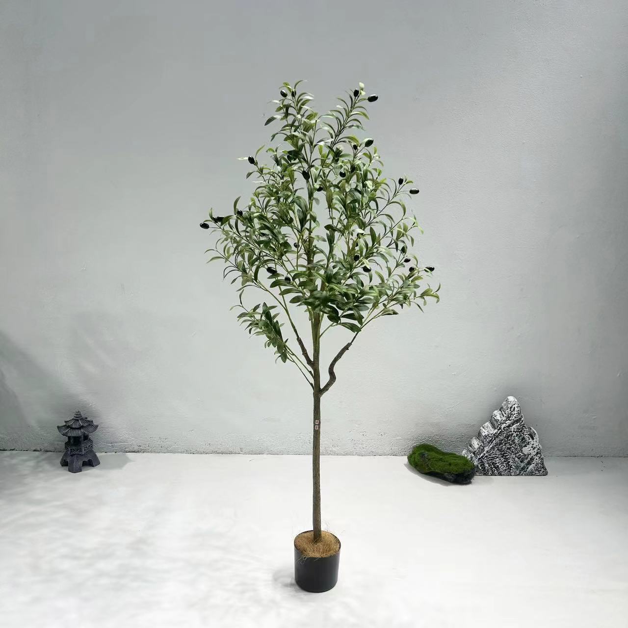 Artificial Olive Tree With Fruit Potting