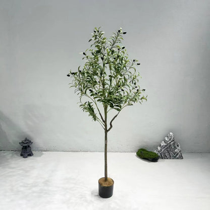 Artificial Olive Tree With Fruit Potting