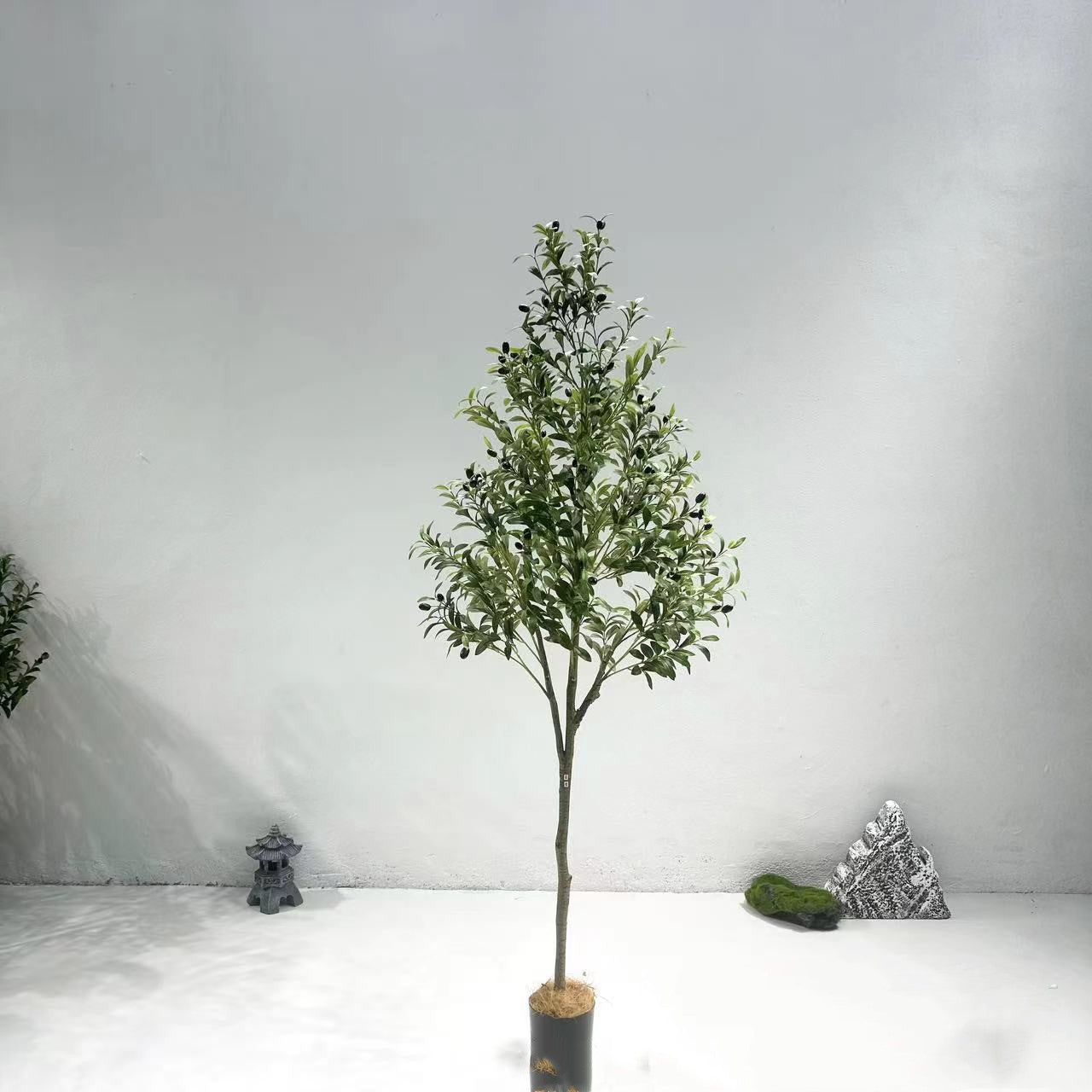 Artificial Olive Tree With Fruit Potting