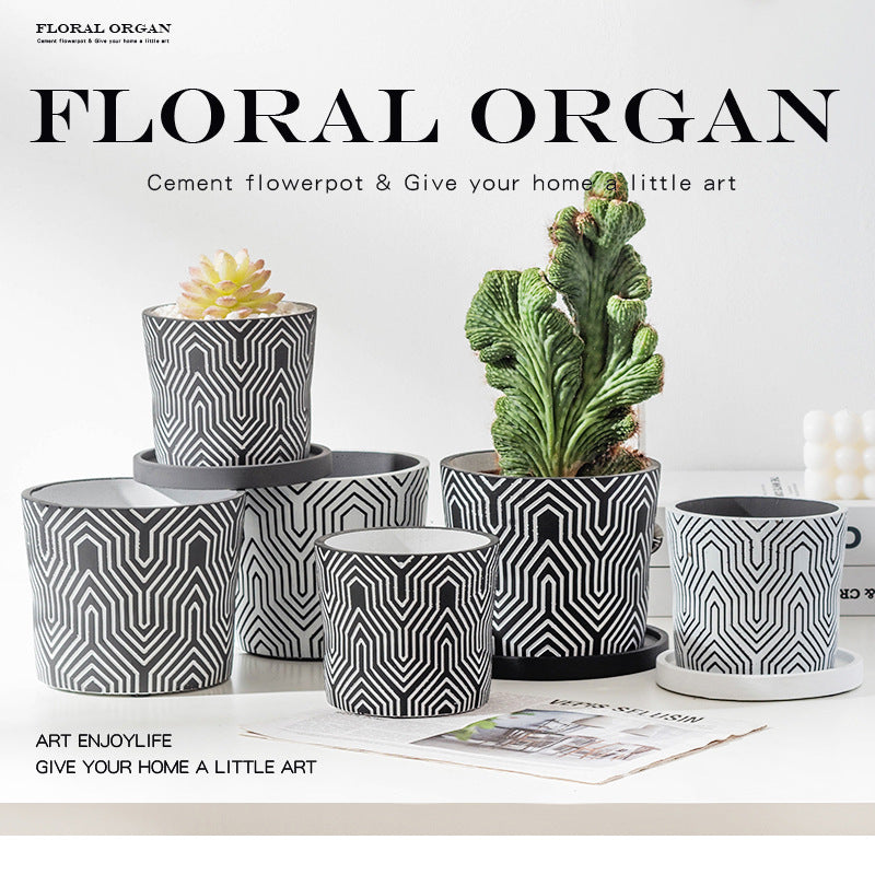 Kreiva Geometria Mastro Cementa Florpoto