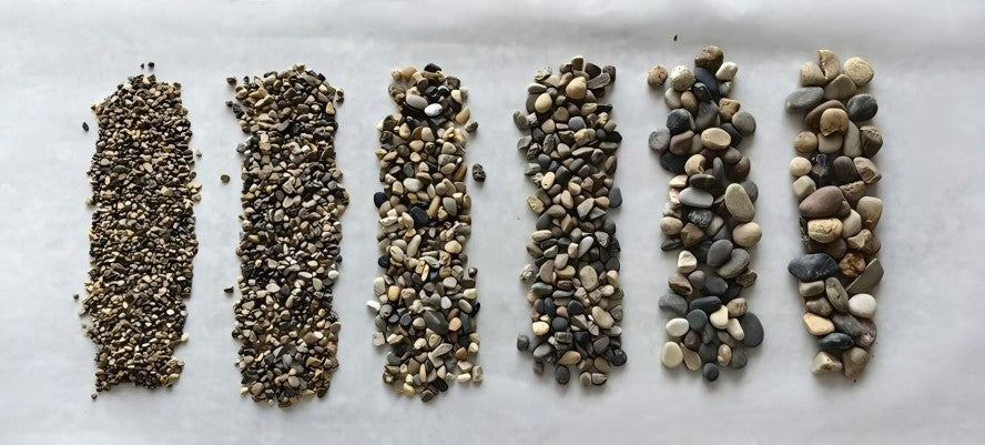 Fish Friendly Mixed Color River Stone