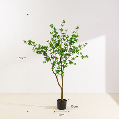 Simulita Sonorila Arbo Planto Potita Endoma Hejma Planka Dekoracio