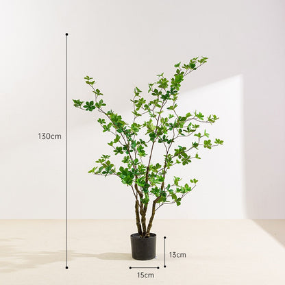 Simulita Sonorila Arbo Planto Potita Endoma Hejma Planka Dekoracio