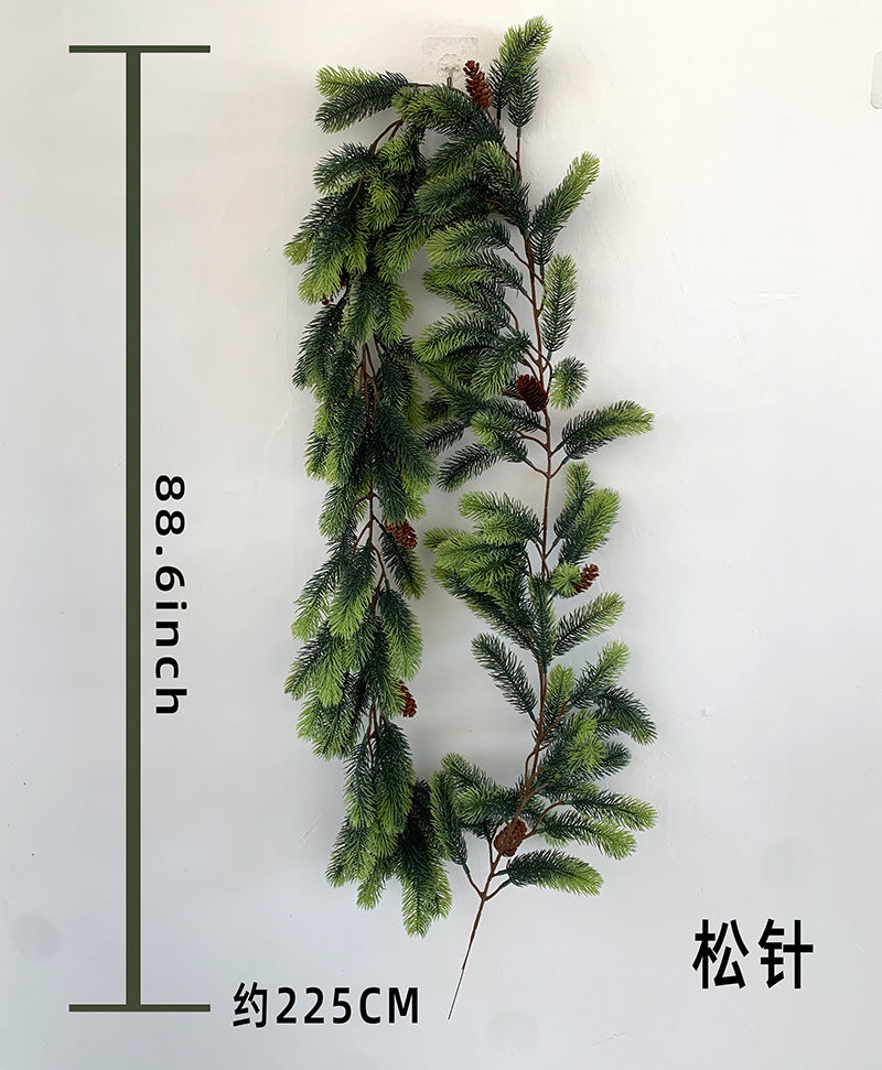 Christmas Simulation Plant Pine Needle Vine