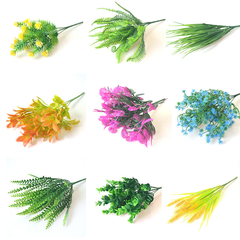 Multiple Outdoor Simulation Plant Walls