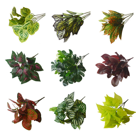 Simulated Plant Leaf Potted Decoration