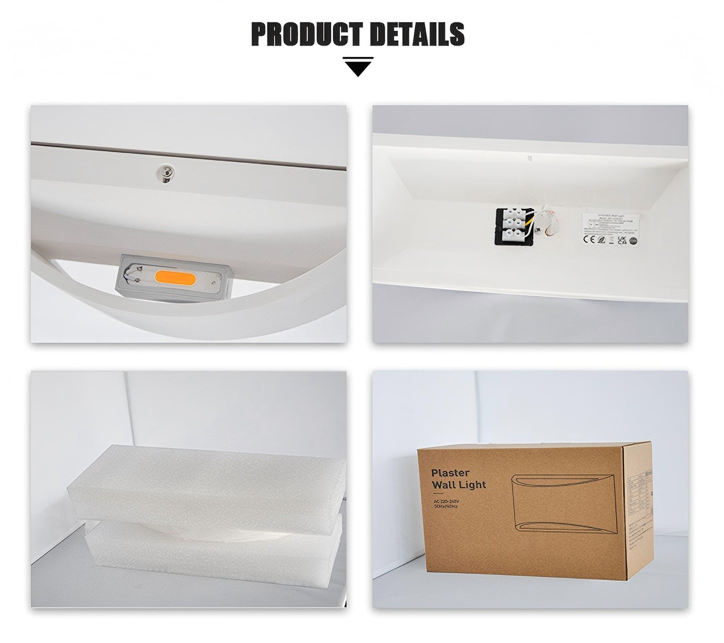 Endoma Dekoracio Gipso Moderna Murlampo 