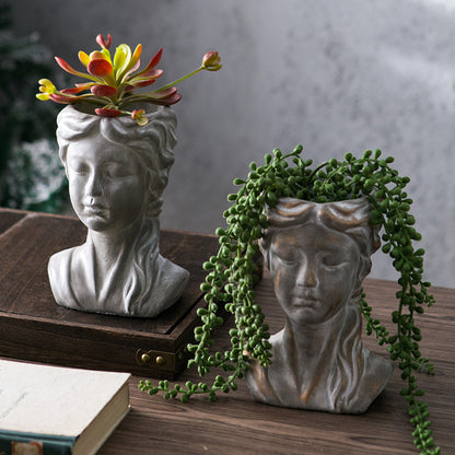 Knabino Forma Planto Cementa Florpoto