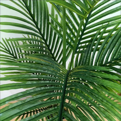 Имитация раскидистого подсолнуха в горшке с зеленым растением