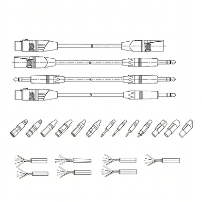 Professional Audio Patch Cable
