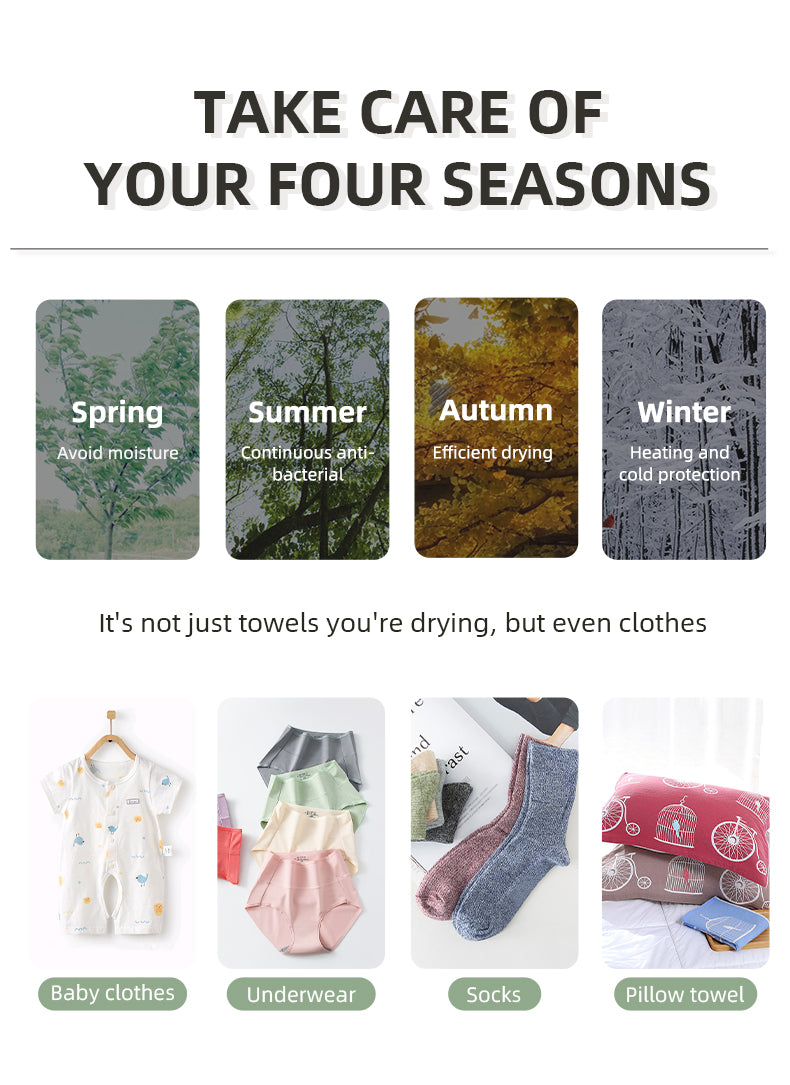 R195 Smart Electric Towel Rack