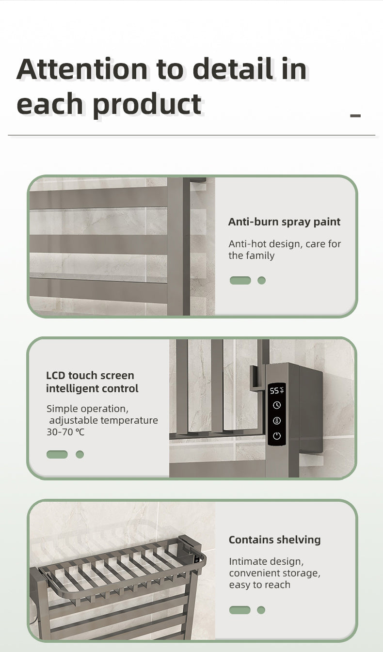 R220 Smart Electric Towel Rack