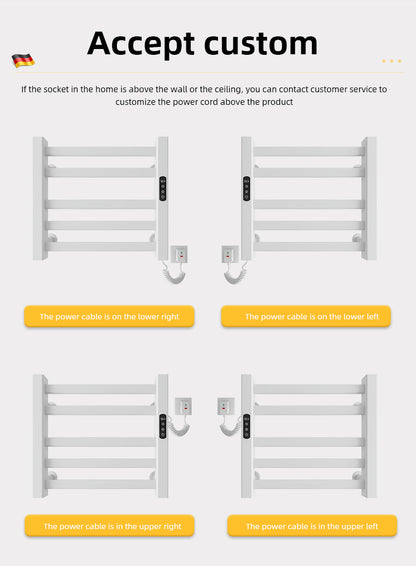R308 Smart Electric Towel Rack