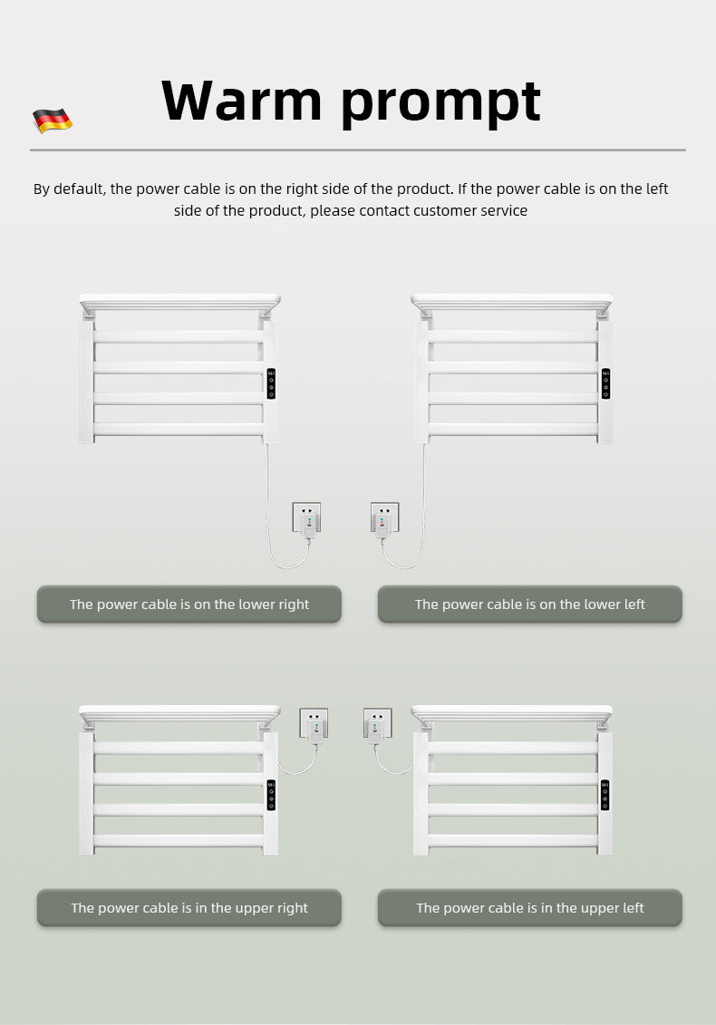 R320 Smart Electric Towel Rack